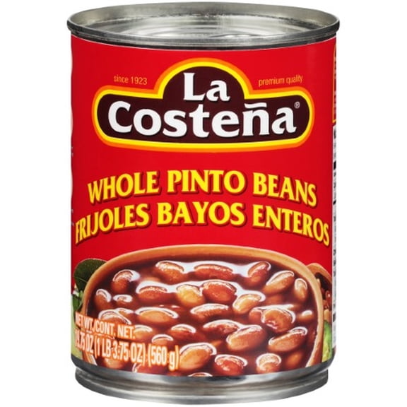 La Costena Whole Pinto Beans 19.75 oz Can (Pack of 24)