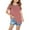 A Red, variant on Piuwrlz Summer Short T-Shirts for Girls Short Tops Sleeve Black Size 13-14 Years