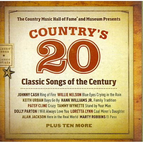 Divers Artistes Country'S 20 Chansons Classiques du Siècle CD