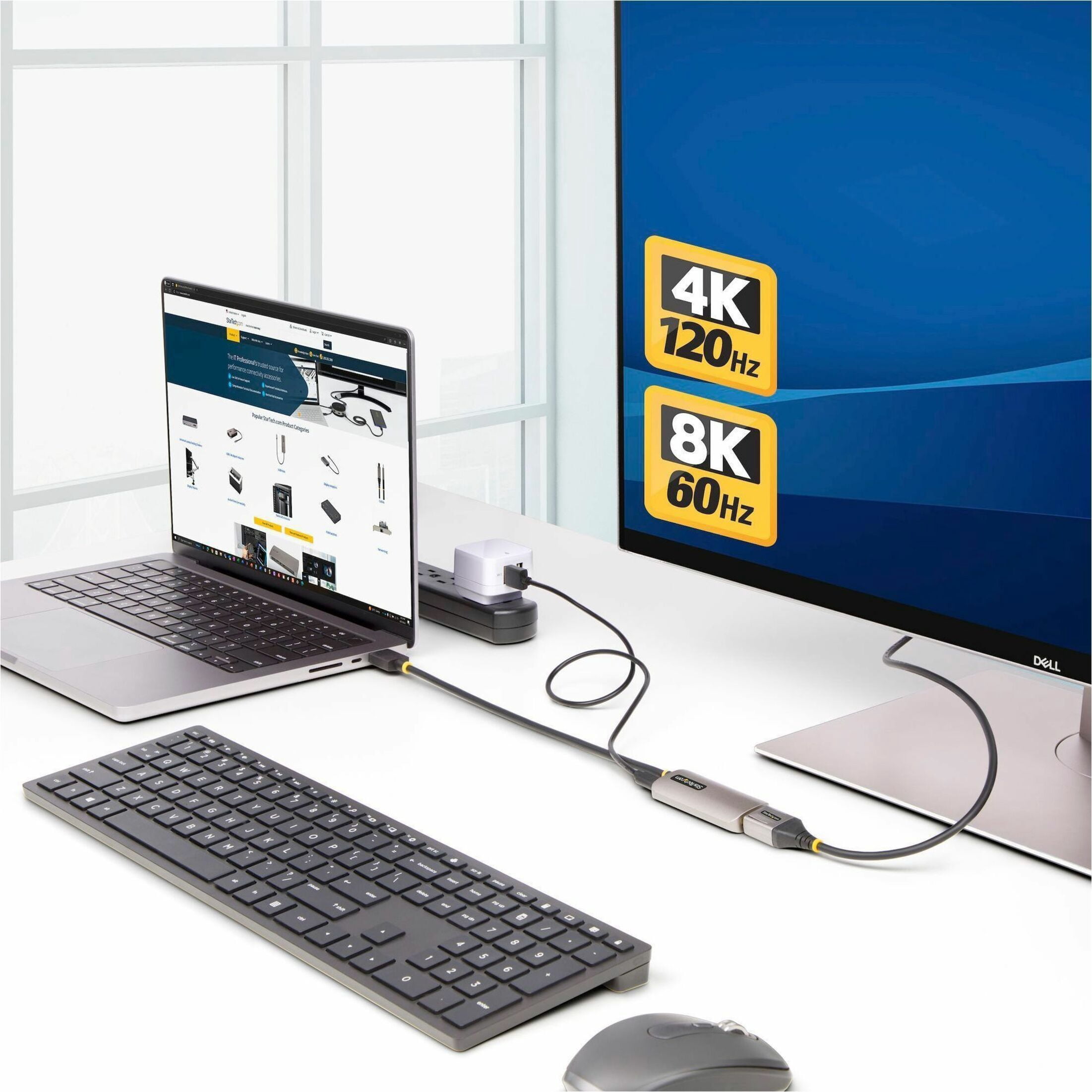 StarTech 1ft (30cm) HDMI to DisplayPort Adapter Cable 148B-HDMI-DP-8K