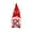 Style 3(Holding Cupid Arrow), variant on Faceless Gnome Plush Doll Ornament Handmade Stuffed Tomte with Striped Hat for Holiday Anniversary Tabletop Centerpiece Home Office Decor Red White