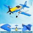 thumbnail image 5 of Bruce&Shark RC Plane 3 Channel P51 Remote Control Airplane Fighter Toys, 2.4GHz 6-axis Gyro Stabilizer RTF Glider Aircraft Plane with 2 Batteries, Easy to Fly for Adults Kids Beginners Boys, 5 of 9