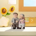 thumbnail image 4 of Price Drop Grandparents And Parents Anniversary Wedding Gift, Elderly Couple Statue, Garden Decorations, Elderly Life Home Decoration, Suitable For Bedroom Living Room, 4 of 5