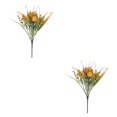 thumbnail image 4 of Rama de flores artificiales sweethay Decoración de jardín Naranja 2Conjunto, 4 of 6