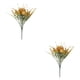 thumbnail image 3 of Matsuzay Fondo de rama de flores artificiales, atmósferas de plantas DIY, adorno falso, encimera, artesanía, patio de plástico, decoración Naranja 2Conjunto, 3 of 6