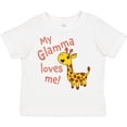 thumbnail image 3 of Inktastic My Glamma Loves me- cute giraffe Boys or Girls Toddler T-Shirt, 3 of 5