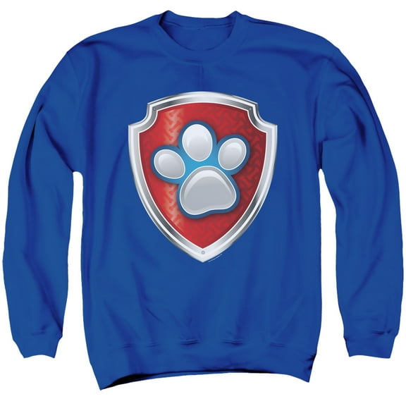 Paw Patrol Badge Unisex Adult Crewneck Sweatshirt
