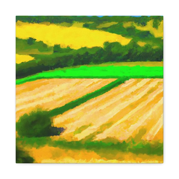Harvest of Gold Fields - Canvas