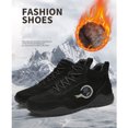 thumbnail image 1 of Rewenti Fall/Winter High Top Short Boots Breathable Velvet Cotton Shoes Navy 8.5(43), 1 of 9