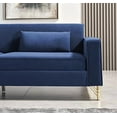 thumbnail image 5 of Modern Velvet 85.8" 3-Seater Sofa with Classic Appeal and Luxurious Softness, Easy to Maintain, 5 of 16