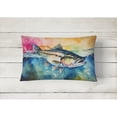 thumbnail image 4 of Striped Bass Throw Pillow 12 in x 16 in, 4 of 4