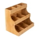 thumbnail image 1 of Organizador de bolsas de té de madera, 9 compartimentos , paquetes de multifuncionales, paquetes de azúcar, accesorios, soporte Soledad Soporte de almacenamiento de cocina, 1 of 7