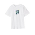 thumbnail image 4 of Camiseta para mujer verano moda suave cuello redondo cuello redondo camiseta para vacaciones en la playa SG, 4 of 7