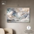 thumbnail image 4 of Dreamy Cumulus Canvas Print Abstract Decor by Art Remedy, Gallery Wrapped, 54 x 36, 4 of 6