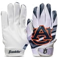thumbnail image 1 of Guantes de receptor de fútbol Franklin Sports Auburn Tigers Youth, 1 of 1