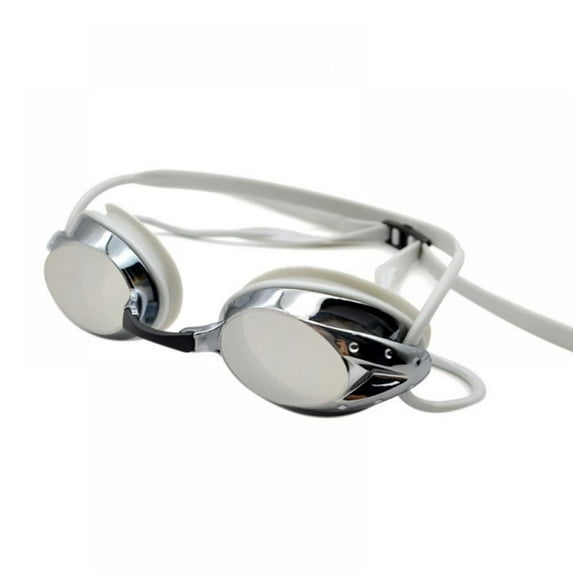 Prettyui Swimming Goggles Men Women High Definition Waterproof Anti-fog Electroplated Lens Glasses