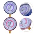 thumbnail image 1 of Raindrops 2Pcs Mechanical Refrigerant Pressure Gauge Set with Easy Use for Hvac Recharge and Refill, 1 of 6