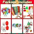 thumbnail image 3 of 54pcs, Christmas Party Favors Toys , Stocking Stuffers, Bulk Christmas Goodie Bag Stuffers, Christmas Toys Assortment, Classroom Gifts Prizes Pinata Fillers Treasure Box Toys, Random Color Style, 3 of 8