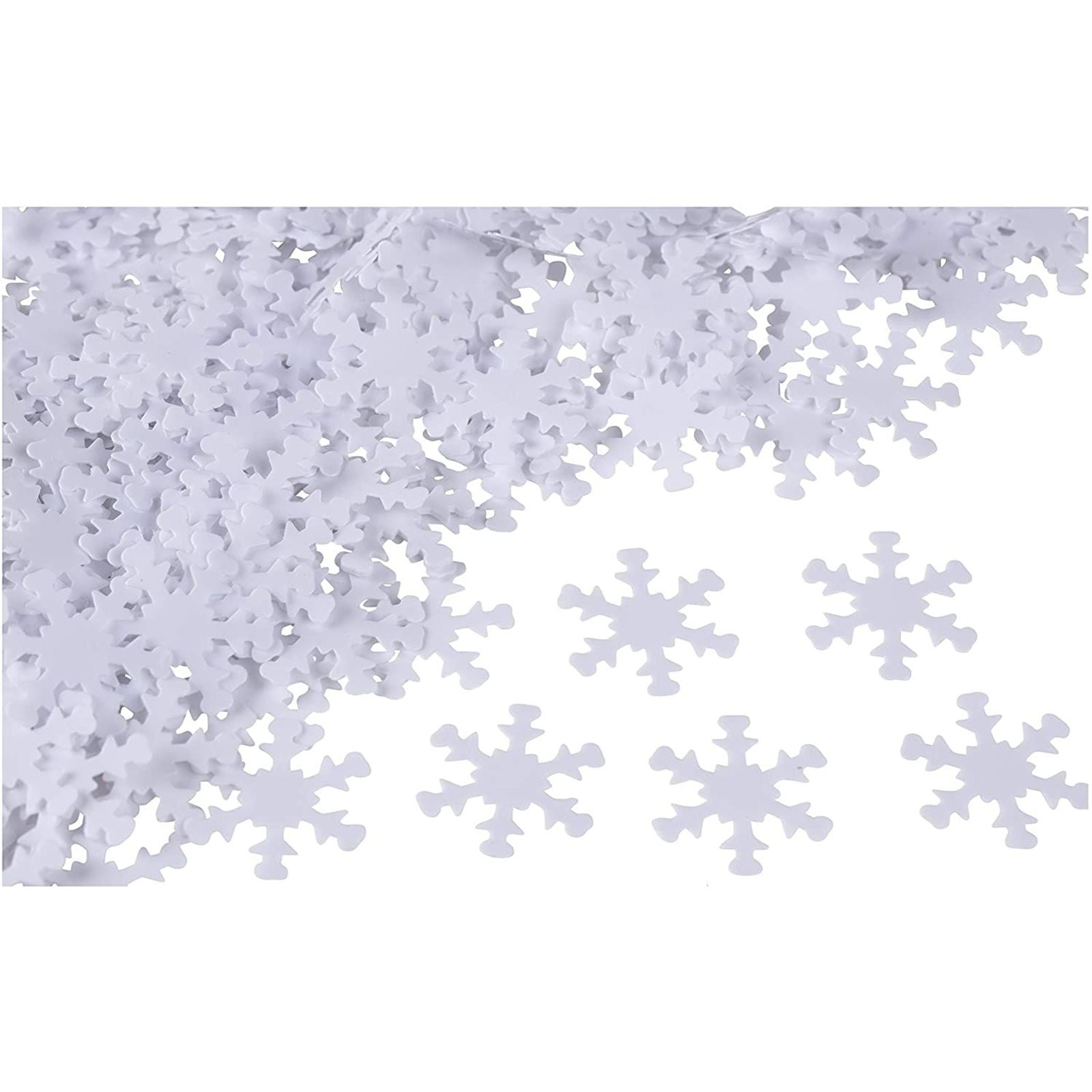 Decoration Props Snow Shape Crafts Sprinkles Christmas Tabletop Confetti 