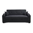 thumbnail image 5 of Tazz Pull-Out Sleeper Sofa - Dark Blue, 5 of 16