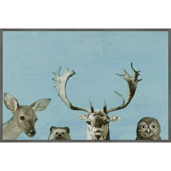 Marmont Hill I Can't See II Floater Framed Canvas Wall Art