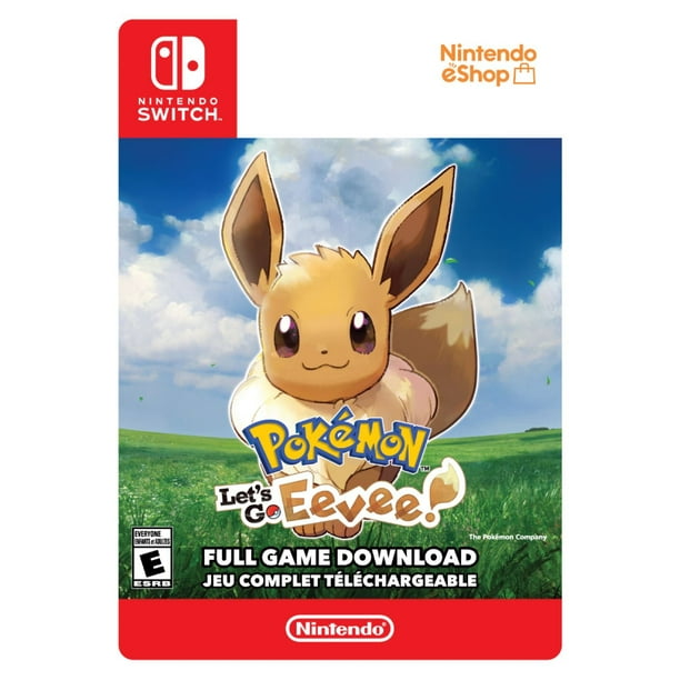 Nintendo Switch Pokémon: Let's Go, Eevee! $79.99 (Digital Code