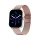 thumbnail image 2 of Reloj Inteligente Gadgets&Fun Square Smartwatch AMOLED Mesh correa metálicaMesh, 2 of 5