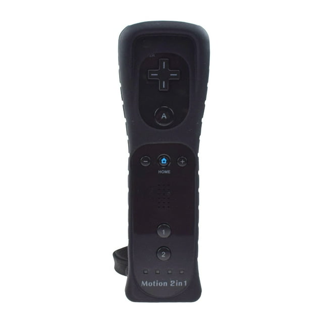 Remote Controller with Built In Accelerometer and Nunchuk 2 in 1 Left Right Handles for Game Console