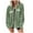 Green, variant on Idoravan Cardigans for Women Spring Women's Fashion Solid Color Top Cardigan Outwear Suit Coat Long Sleeve Coat
