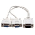thumbnail image 4 of NEW 1 PC to 2 MONITORS SPLITTER CABLE FOR VGA VIDEO, 4 of 5