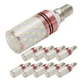 thumbnail image 2 of 10Pcs E14 LED Corn Bulb 12W Replace Lamps Small Screw-in Smart Energy Efficient Neutra pwm25, 2 of 8