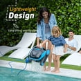 thumbnail image 7 of Dolphin (2025 Model) E10 Robotic Pool Vacuum Cleaner All Pools up to 30 FT - Scrubber Brush Easy Top Load Filters, 7 of 7