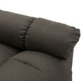 thumbnail image 5 of vidaXL Electric Recliner Chair Taupe Fabric, 5 of 5