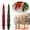 Green+Red, variant on 2Pcs Christmas Tree‑Shaped Taper Candles, Tall Stick Decorative Dinner Candle, Holiday Tabletop Candle, Seasonal Home Festive Candle, Christmas Themed Table Decor Candle, Xmas Indoor Decor,Green+Red