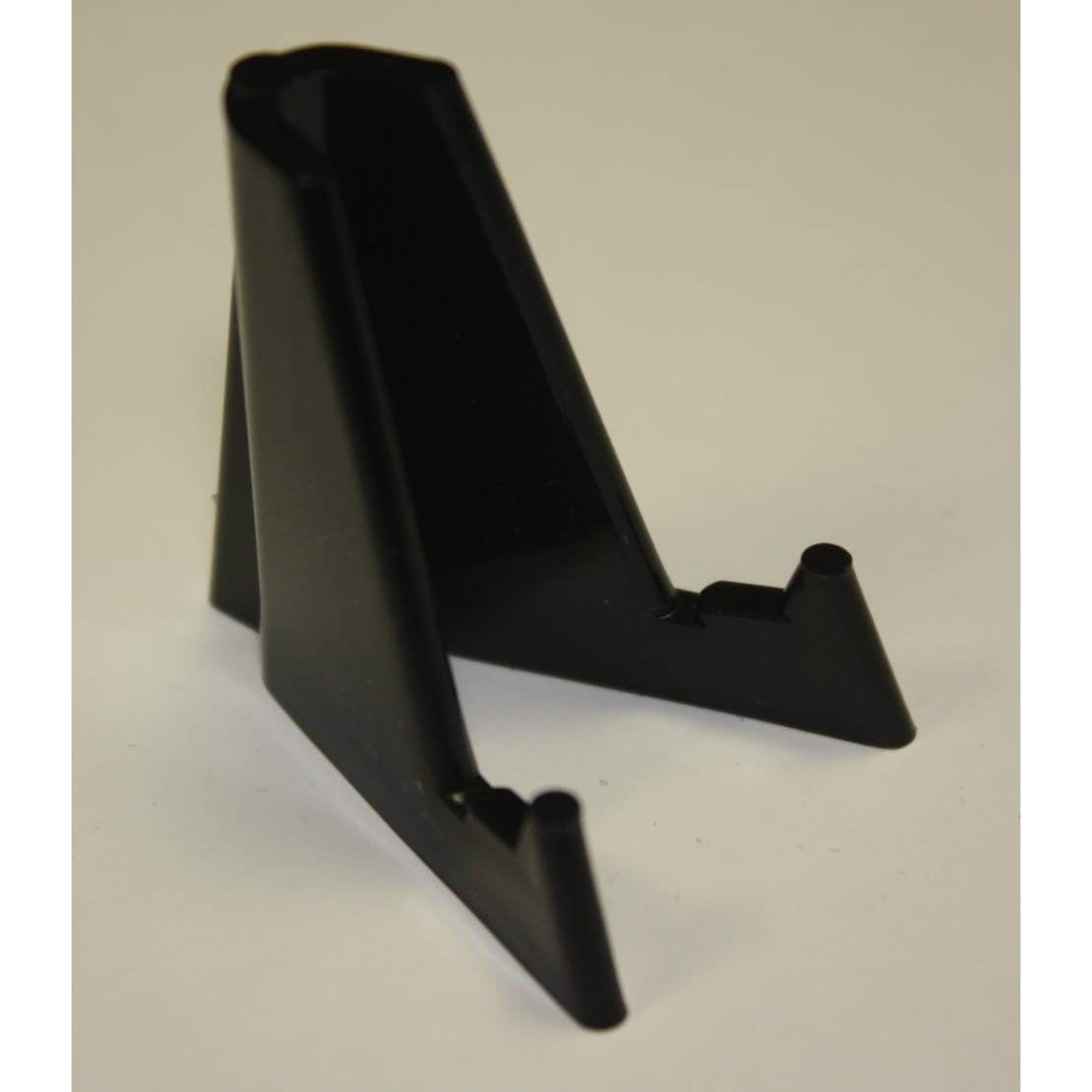25 DISPLAY STANDS EASEL for Coins Cards Poker Chip Pedestal Holder BLACK ACRYLIC