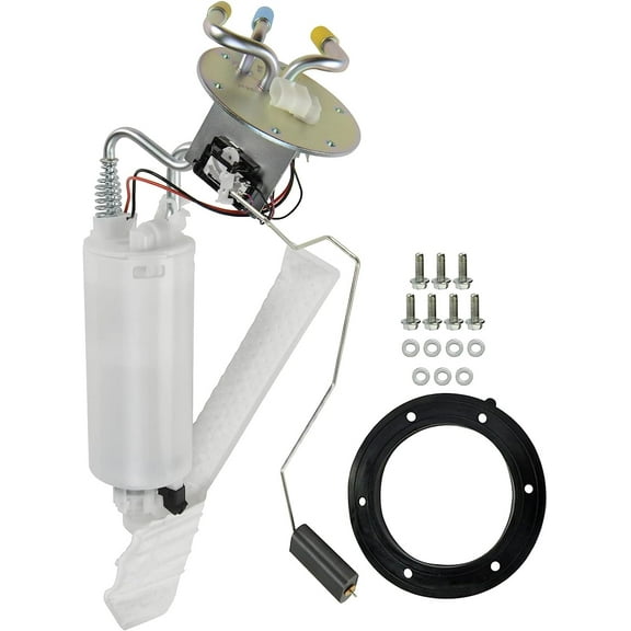 A-Premium Electric Fuel Pump Module Assembly w/Sending Unit Compatible with Chevrolet Corvette 1997-1999 V8 5.7L, Gas, Left, Replace# 10333747, 12458243