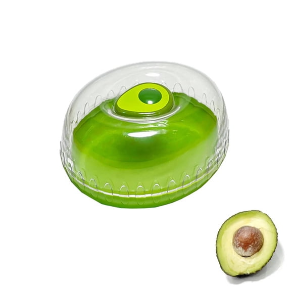 Fruit Storage Containers for Fridge, Avocado Keeper, Avocado Saver Avocado Storage Containers Reusable Avocado Holder Organizer Makes Food Stays Fresh Longer, BPA Free, Green