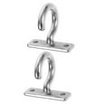 thumbnail image 1 of 2pcs Stainless Steel Ceiling Hooks For Hanging Clothes And Plants Heavy Duty Mount Hooks For Home Bathroom Kitchen, 1 of 8