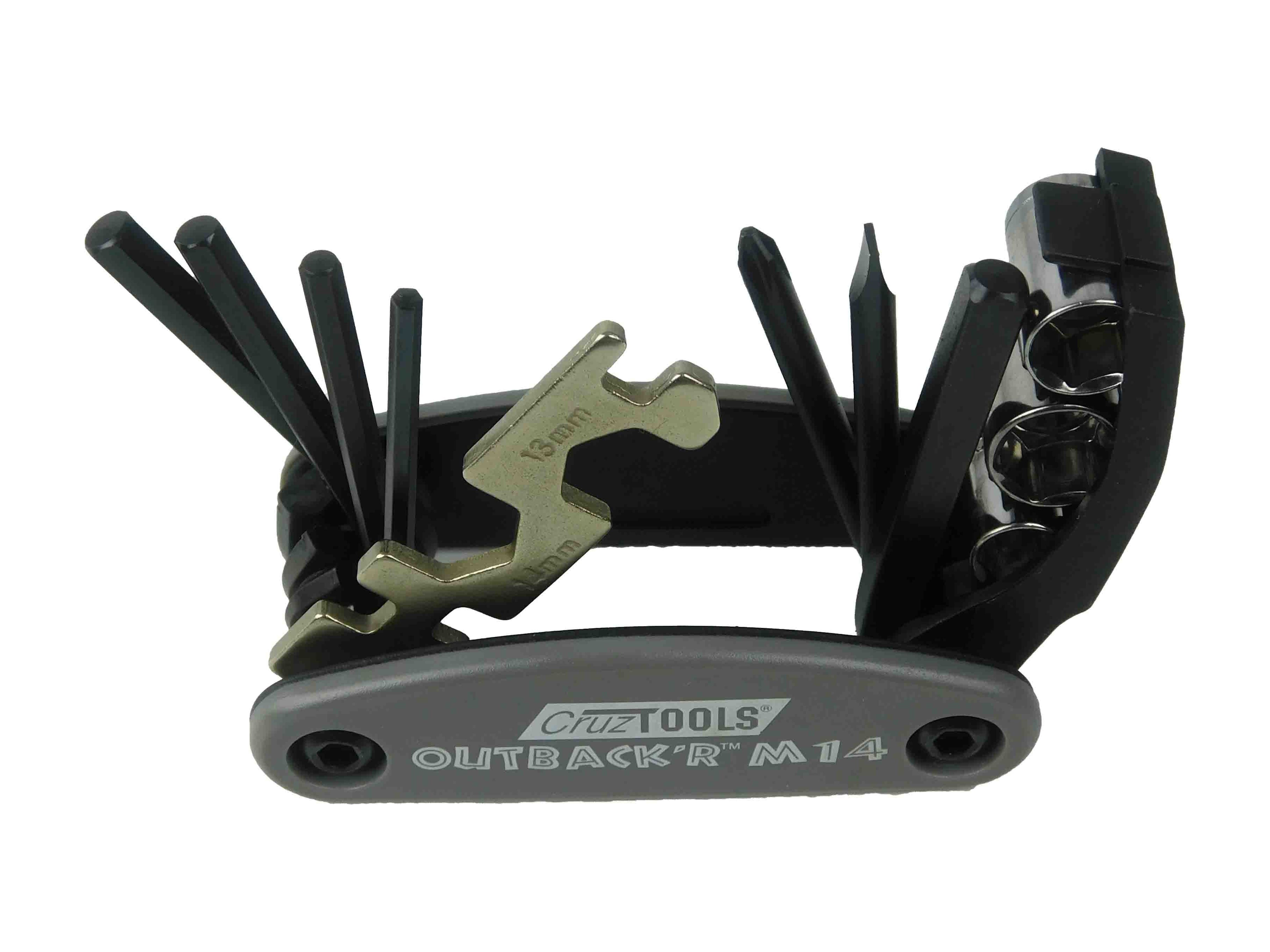 CruzTOOLS OM14 Outback'r M14 Metric Multi-Tool 14 Tool Cruz Tools