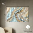 thumbnail image 5 of The Luxurious Geode Mineral, Agate & Geode Wall Art Canvas Wall Art by Art Remedy, Gallery Wrapped, 54" x 36", 5 of 7