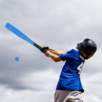 LEDMOMO Baseball Practice Stick for Kids in Blue 1Set