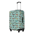 thumbnail image 2 of Haiem Dachshund Dog Puppy Luggage Cover Printed Suitcase Covers for Luggage Elastic Washable Suitcase Protector Fits 18-32 Inch Luggage-Medium, 2 of 8