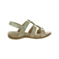 thumbnail image 2 of Vionic Womens Amber Metallic Wedge T-Strap Sandals, 2 of 3