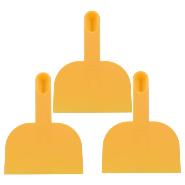 3 piezas de raspador de masa multifuncional de plástico para untar mantequilla, herramienta de cocina