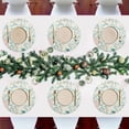 thumbnail image 6 of GZHJMY Christmas Plants Placemats 6Pcs,Holidays PVC Weave Place Mats Table Mats Non-Slip Easy to Clean for Home Kitchen BBQ Party Table Decor,15.4", 6 of 6