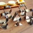 thumbnail image 3 of Cake Mould Mousse Rings, Cake Mold Baking Rings, Cake Ring, Cake Circle with Pusher Biscuit, Mini Cookie Cutters, 3 of 5