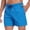 Blue, variant on Fnooota Mens Board Shorts, Quick-drying Summer Elastic Waist Casual Beach Shorts with Drawstring Army Green Size S-2XL