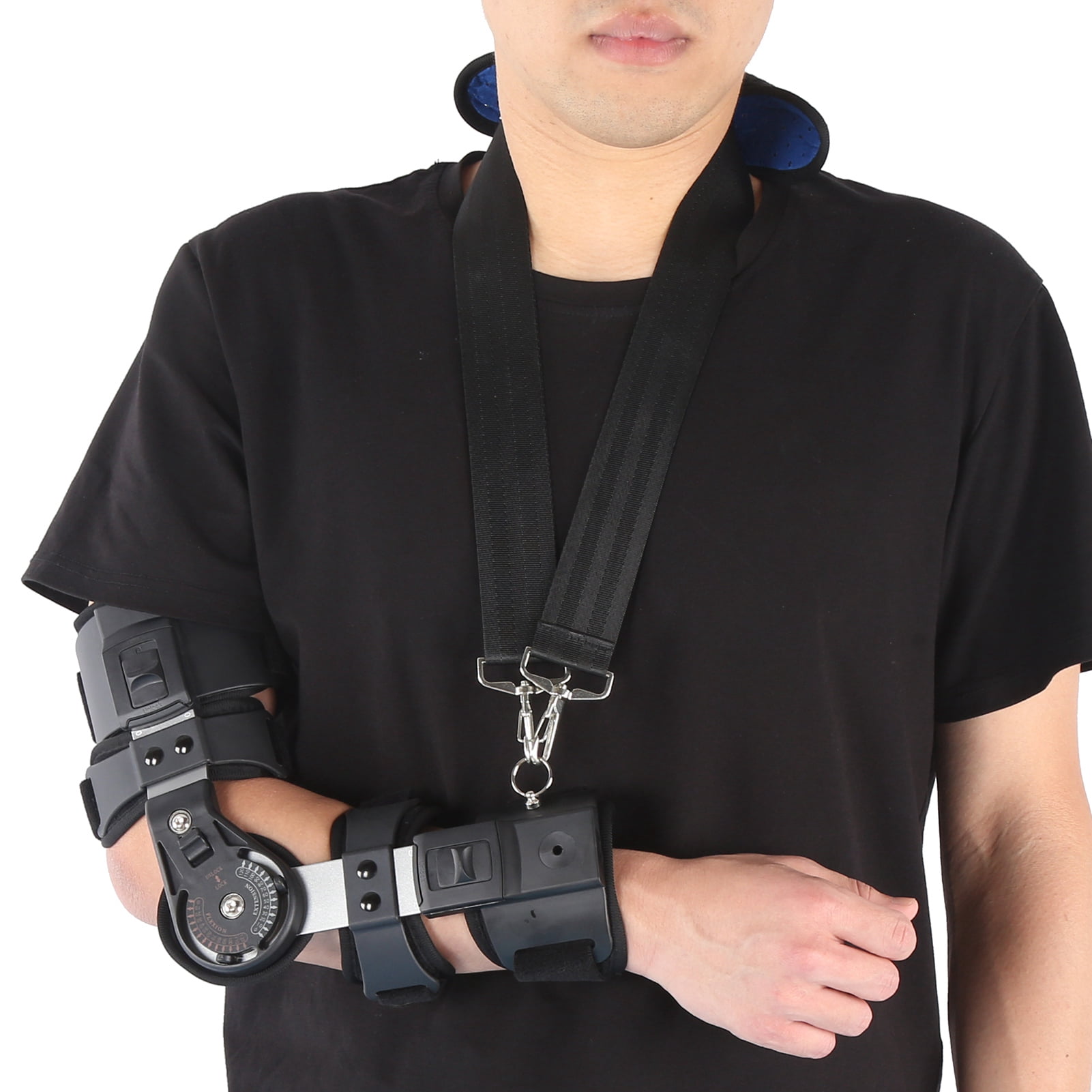 Elbow Immobilizer, Elbow Brace Composite Fabric Soft  For Ulnar Nerve For Men