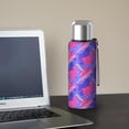thumbnail image 5 of Modern 20oz Stainless Steel Thermal Bottle with Tea Filter and Cup Lid, Vacuum Insulated Coffee Mug with 316L Inner Liner, Leakproof Travel Thermos for Office, Commute & Outdoor, 5 of 7