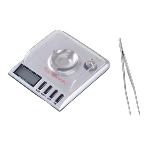 Precise Digital Milligram Scale 20g/0.001g,Digital Scale Jewelry Scale Digital Scale with Calibration Weights Tweezers